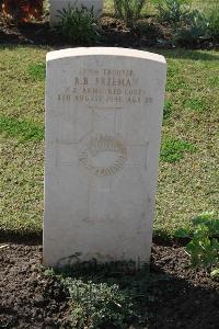 Ismailia War Memorial Cemetery - Freeman, Raymond Boswell
